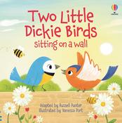 Two Little Dickie Birds sitting on a wall image