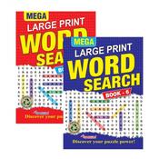 Mega Large Print Word Search