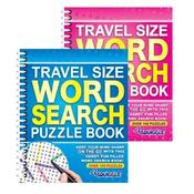 Travel Size Word Search Spiral Bound image