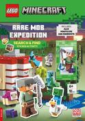 LEGO®  Minecraft™: Rare Mob Expedition – Search &amp; Find Sticker Activity Book (with Alex minifigure, endermite, pickaxe and map)