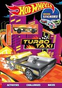 Hot Wheels™: Turbo Taxi Sticker Activity Book (Toy Car Included)