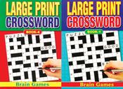 A5 Large Print Crossword Book: Boo5 image