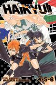Haikyu!! (3-in-1 Edition), Vol. 2: Includes vols. 4, 5 &amp; 6: Volume 2 image