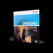 D'Addario EJ11 Light Gauge Guitar Strings 12-53 image
