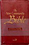 New Community Bible Standard Edition Thumb Index Red