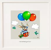 Places You Will Go Framed Miniature Print 6 x 6