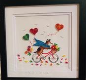 Just Live Life Framed Print 9x9in / 20x20cm