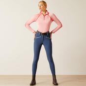 Ariat Ladies 1/4 Zip 3.0 Sunstopper Flamingo Pink image