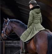 ELT Ladies Long Riding Coat Saphira Olive