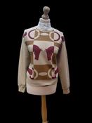 Vestrum Ladies Valberg Sweater Beige/Amaranth