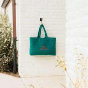 Kentucky Velvet Bag With Kentucky Logo Emerald