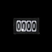 Kentucky Head Number PVC Velcro