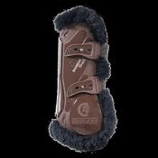 Kentucky Vegan Sheepskin Tendon Boots Bamboo Elastic
