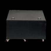 Grooming Deluxe Aluminium Horse Feed Bin With Wheels image