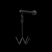 Grooming Deluxe Bridle Hook 4 prong with wall attachment image