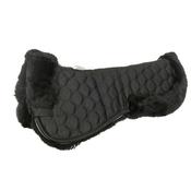 HKM Lambswool Half Pad Black/Black