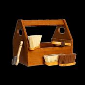 Grooming Deluxe Brush &amp; Saddle Box
