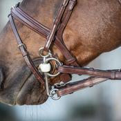 Dy'on 1/2" Converter Rubber Reins With 7 Leather Loops image