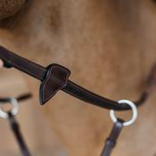 Dy'on 1/2" Rubber Reins with 7 leather loops and plaited finish image