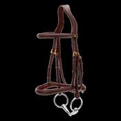 Dy'on Plaited Noseband Bridle Without Flash DY image