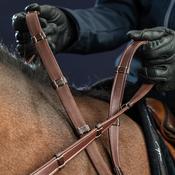 Dy'on 5/8" Hunter Reins With 7 Leather Loops image