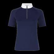 Kentucky Show Shirt Women Classic with Glitter Zipper Short Sleeve image