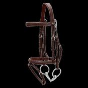 Dy'on Flash Noseband Bridle With Snap Hook WO image