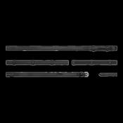 Dy'on 5/8" Hunter Reins With 7 Leather Loops (Without Stopper) image