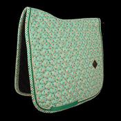 Kentucky Saddle Pad Velvet Pied-De-Poule Dressage image