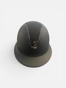 Samshield Miss Shield V2 2.0 Matt Black Helmet Black Crystal Fabric image