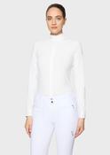 Samshield Ladies Long Sleeved Competition Shirt Aline Floral White image