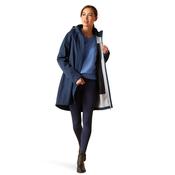 Ariat Ladies Coastal Long H20 Parka Navy Eclipse image