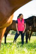 Pikeur Ladies Hybrid Vest Benz Raspberry Pink image