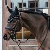 Kentucky Fly Veil Wellington Big Stone &amp; Pearl Soundless Black
