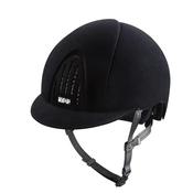 KEP Smart Nova Velvet Black Helmet Black Chinstrap