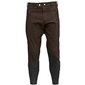 Breeze Up 3/4 Exercise Breeches Chocolate/Black image