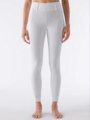 Equiline Ladies Knee Grip Riding Tights Carbek White
