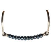 BR Snaffle Bit Sweet Iron Cherry Roller Unbroken image