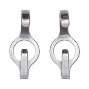 Circle Curb Chain Hooks
