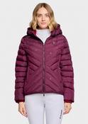 Samshield Ladies Puffer Jacket Courchevel Emblem Edition Plum image