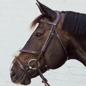 DY'ON Plaited Figure Of 8 Grackle Noseband Brown