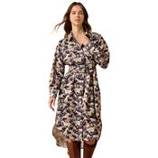 Ariat Ladies Culham Dress Navy Coincide Print image