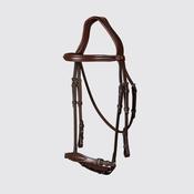 DY'ON Adjustable Drop Noseband New English Collection Brown