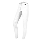 ELT Junior High Waist Full Seat Silicone Breeches Hella White image