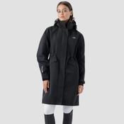 Equiline Ladies Waterproof Long Jacket EqExtre Black image