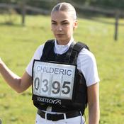 Equetech Eventing Cross Country Number Bib Black