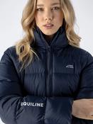Equiline Ladies Padded Jacket Eqesatek Navy