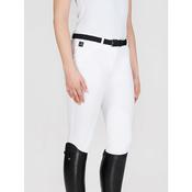 Equiline Ladies Knee Patch Breeches Boston White image