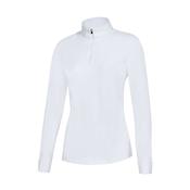 Equiline Ladies Long Sleeved Competition Shirt Casec White image