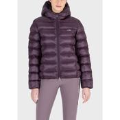 Equiline Ladies Padded Bomber Jacket Cirec Plum